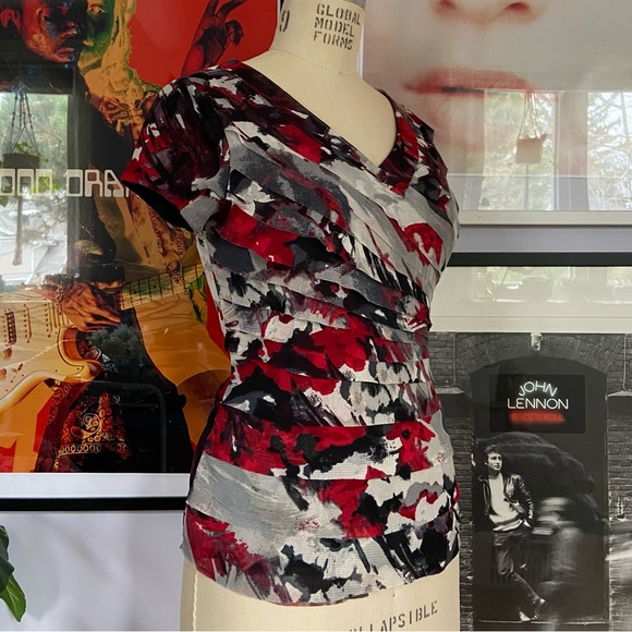 Patterned blouse - Picture 2 of 4